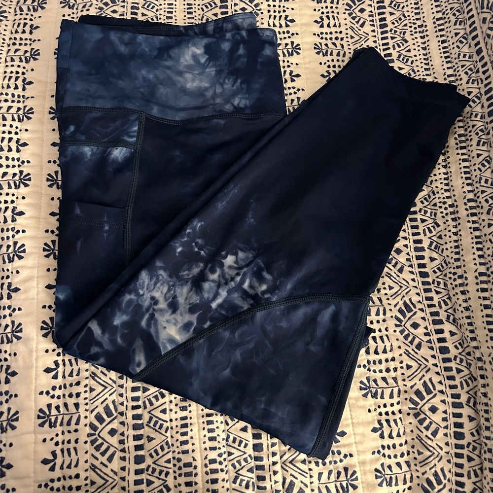 Zyia Navy Hendrix LNT Hi-Rise Capri 20”